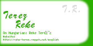 terez reke business card